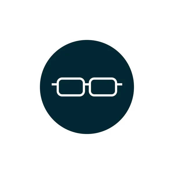 Ikona Brýle Vektorová Ilustrace — Stockový vektor