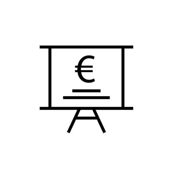 Значок Долара Векторна Ілюстрація — стоковий вектор
