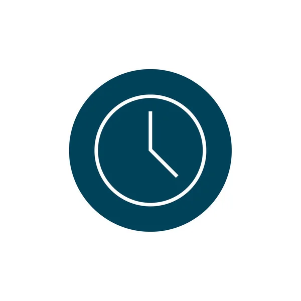 Clock Icon Vector Illustration — Stock Vector