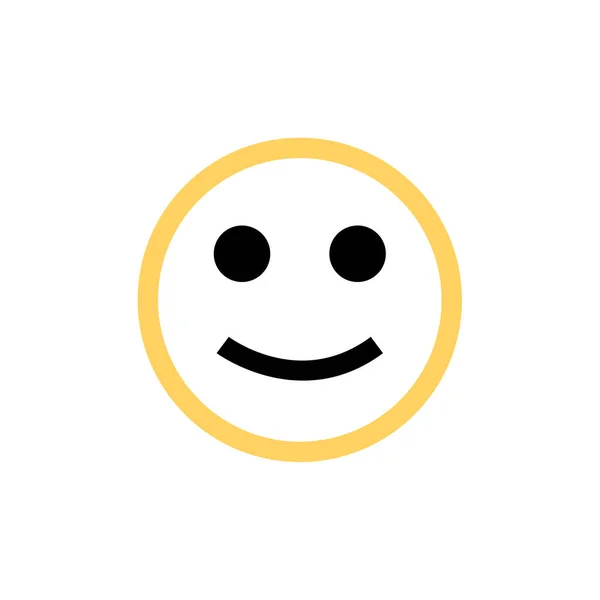 Desenho Ilustração Vetor Ícone Face Emoji —  Vetores de Stock