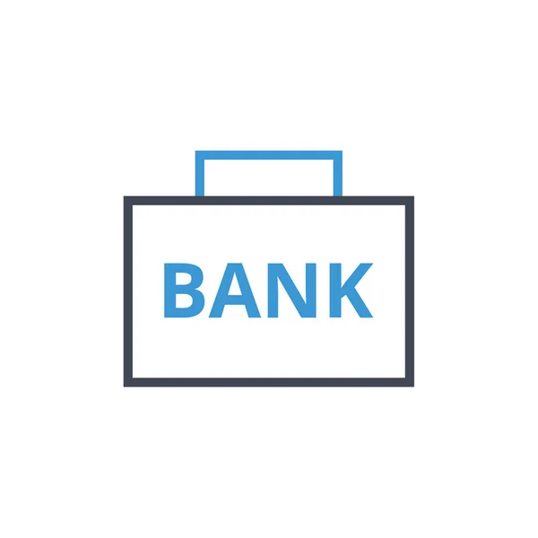 Banking Icon Vector Illustration — Stock vektor