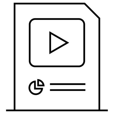 Video oynatıcı. Basit resimleme