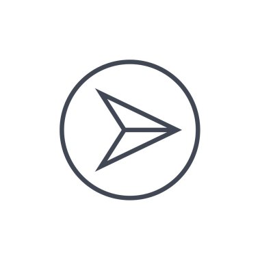 ok, web simgesi basit illüstrasyon