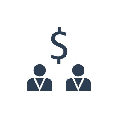 Kullanıcı profil simgesi vektör resimleme arkaplanı 