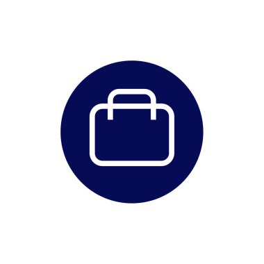 Alışveriş poşeti ikonu. vektör illüstrasyonu