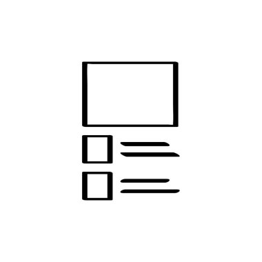 Modern b 'nin vektör illüstrasyonu eksik simgesi