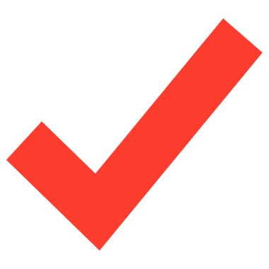 İşaret simgesini işaretle. vektör illüstrasyonu 