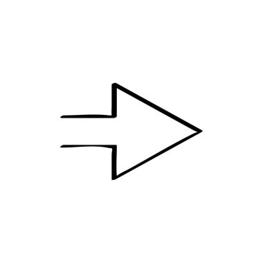 Yönlendirme noktası işaretçisine git Sonraki ileri simge vektör çizimi