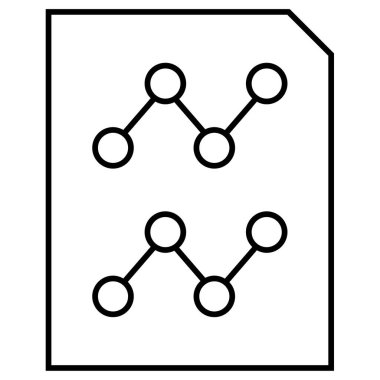 Grafik. Web simgesi basit illüstrasyon