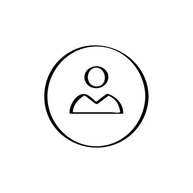 kullanıcı simgesi, vektör illüstrasyonu