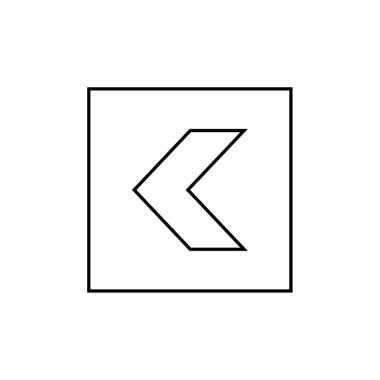 ok, web simgesi basit illüstrasyon