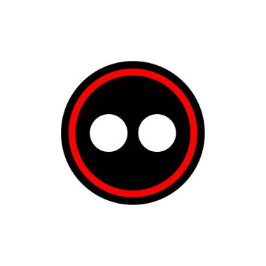 gülümsemek yüz simgesi. vektör çizim