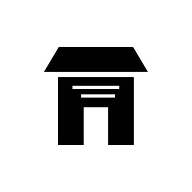 ev simgesi vektörü web ve mobil uygulama tasarımınız için beyaz arkaplanda izole edildi, logo konsepti