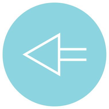 ok, web simgesi basit illüstrasyon