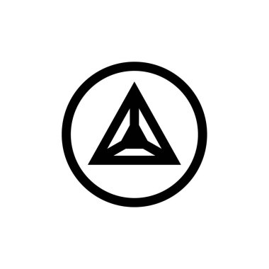 Bir yıldız simgesinin vektör illüstrasyonu