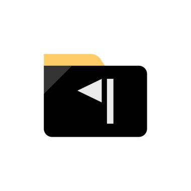 Dizin arşiv simgesinin vektör çizimi       