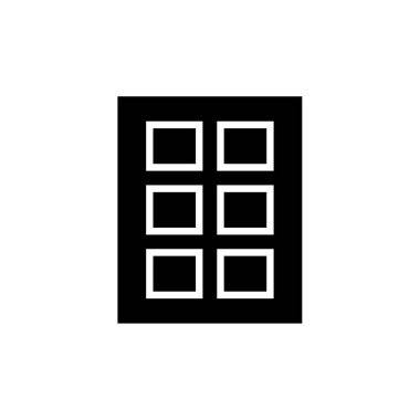 ev simgesi vektör illüstrasyonu