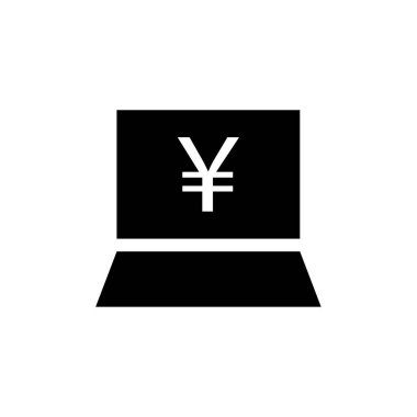 Bitcoin simgesi vektör illüstrasyonu