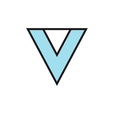 Basit ok simgesi vektör illüstrasyonu