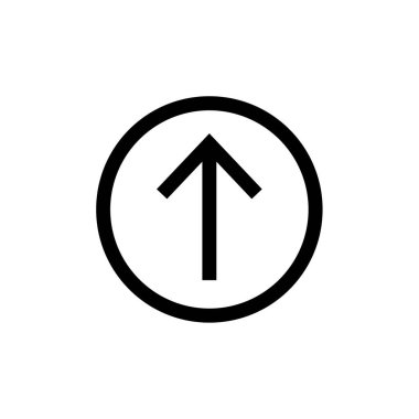 ok simgesi vektör illüstrasyonu