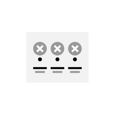 Modern b 'nin vektör çizimi dizüstü bilgisayarın ikonundan yoksun