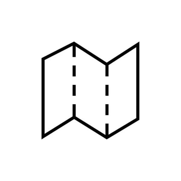 Icono Gps Símbolo Navegación Diseño Simple — Archivo Imágenes Vectoriales
