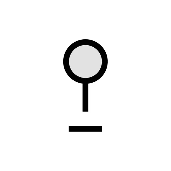 Gps Icon Navigation Symbol Simple Design — Stock Vector