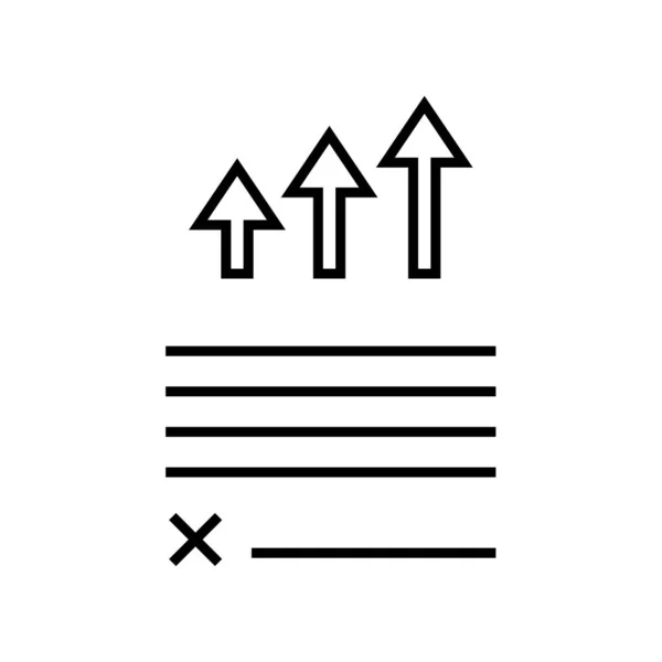 Info Gráficos Icono Vector Ilustración — Vector de stock