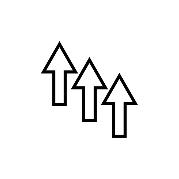 Arrows Web Icon Simple Illustration — Vetor de Stock