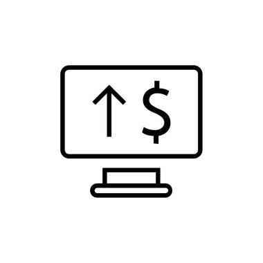 para simgesi vektörü beyaz arkaplanda izole edildi, bitcoin şeffaf işaret, çizgi ve doğrusal element tasarımı ana hatlarda
