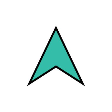 ok, web simgesi basit illüstrasyon