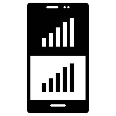 Cep telefonu. Basit resimleme