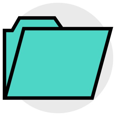 Dosya. Web simgesi basit illüstrasyon