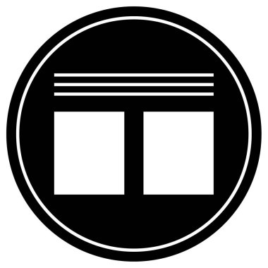 Modern b 'nin vektör illüstrasyonu eksik simgesi