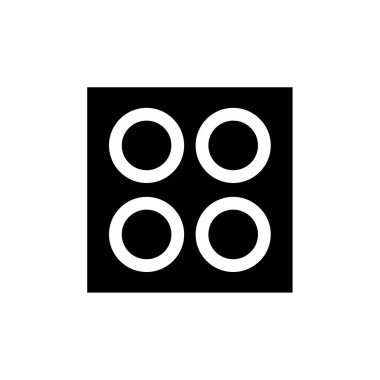 Modern b 'nin vektör illüstrasyonu eksik simgesi