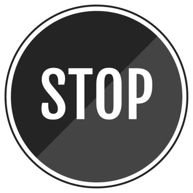 siyah ve beyaz yuvarlak tuş