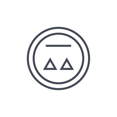 harf ilk logo şablon vektör resimleme