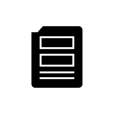 kitap simgesi vektör illüstrasyonu