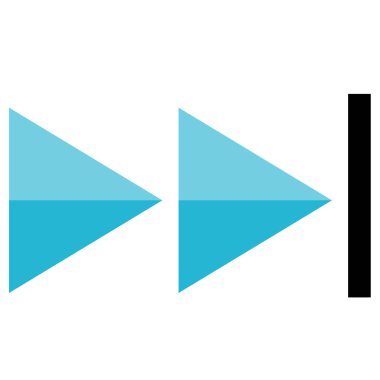 çalma düğmesi simgesi, vektör illüstrasyonu