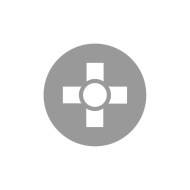 çapraz simge vektör illüstrasyonu