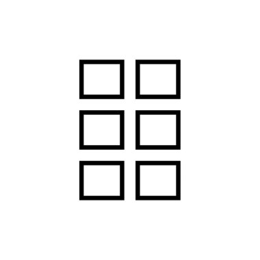 çubuk simgesi vektör illüstrasyonu