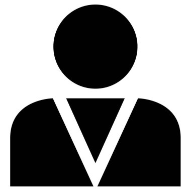 Adamım. Web simgesi basit tasarım