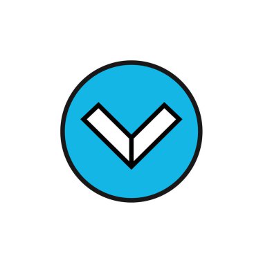 ok, web simgesi basit illüstrasyon