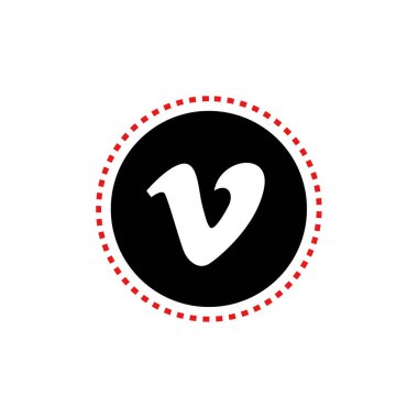 Logo tasarım vektör şablonu harfi