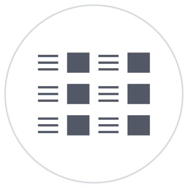 Grafik simgesini. Vektör çizim