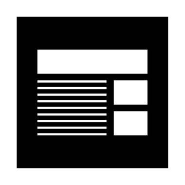 dosya belgesi. Basit resimleme 