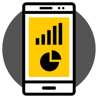 grafik simgesi, vektör illüstrasyonu. düz tasarım biçimi 