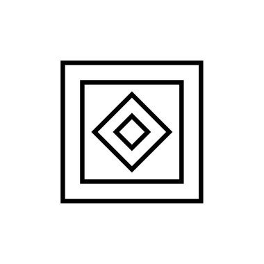 soyut geometrik desen, vektör illüstrasyonu