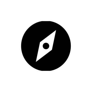 pusula logo resimleme izole vektör işaret sembolü 
