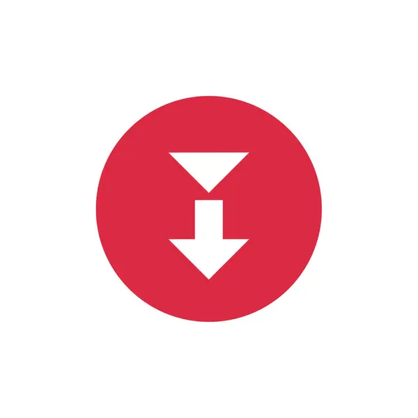 Arrows Web Icon Simple Illustration — Stok Vektör
